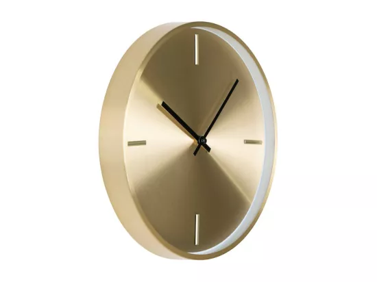 Istanbul - Horloge ronde en aluminium ø30cm : Couleur - Laiton