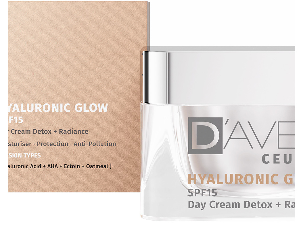 CREME DIA D'AVEIACEUTICS HYALURONIC GLOW SPF15 50ML