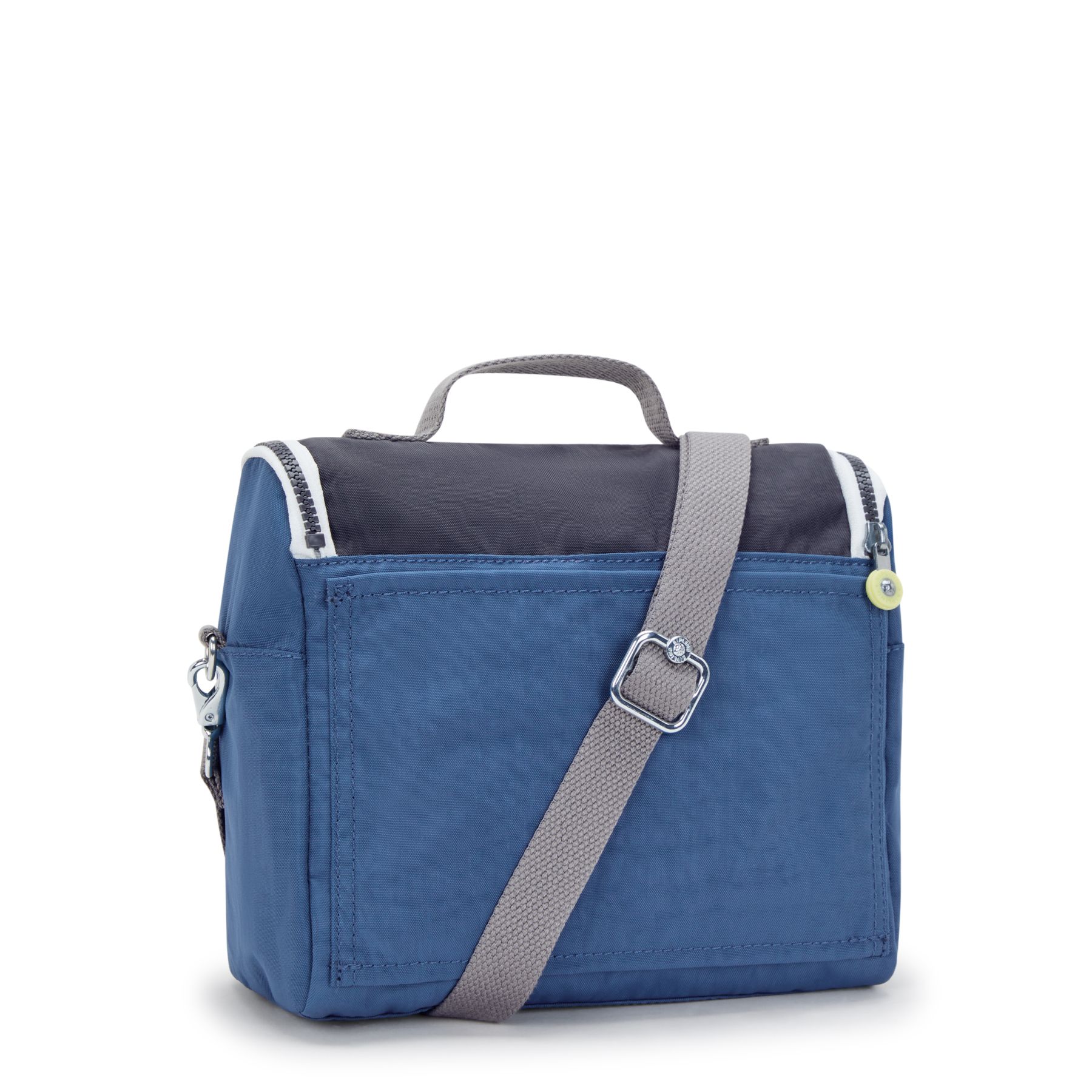 NEW KICHIROU Grand Sac Repas Isotherme avec Manchon pour Valise - Fantasy Blue Block