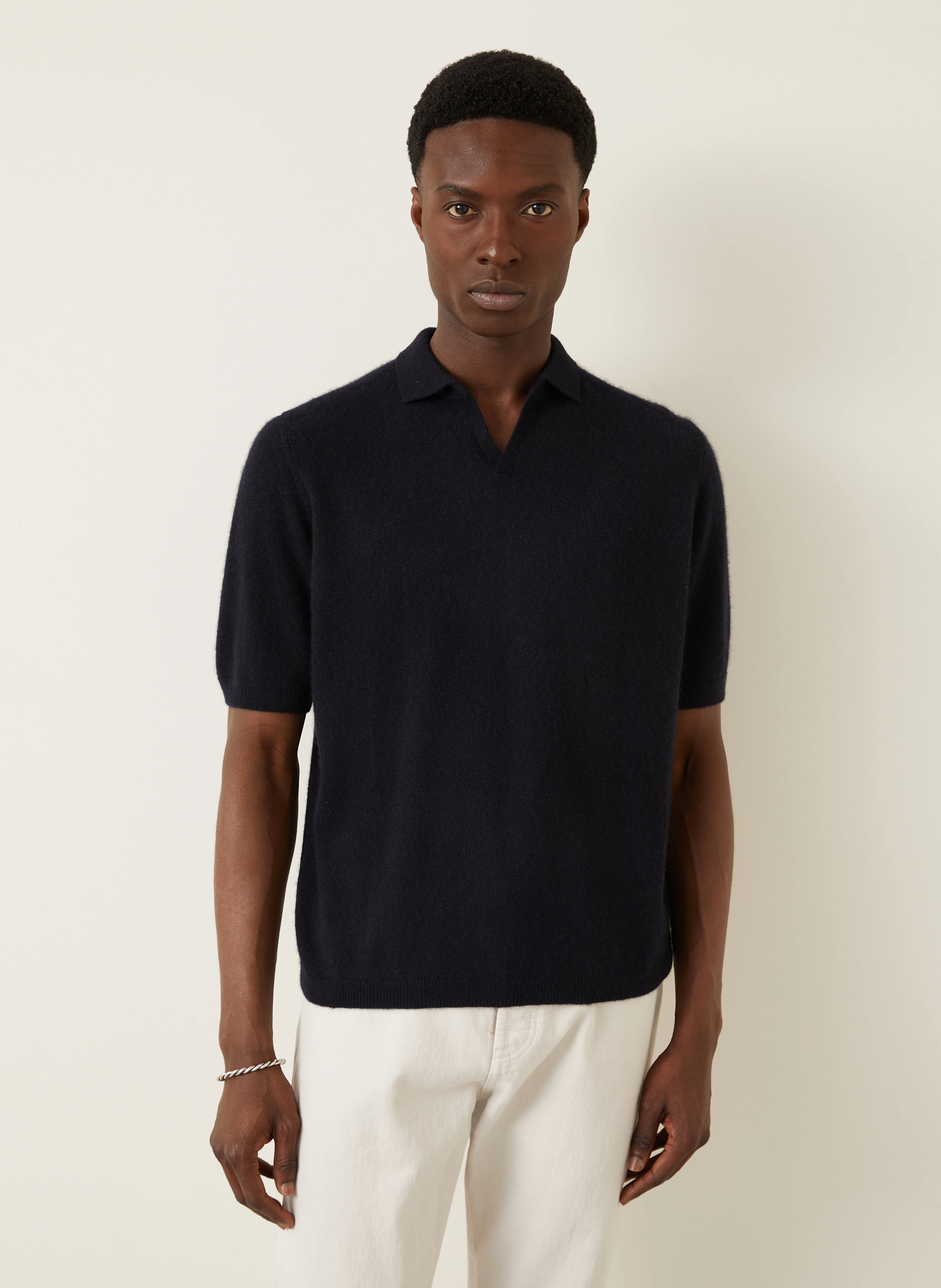 IRIS von ARNIM Strick-Poloshirt AMECA aus Cashmere