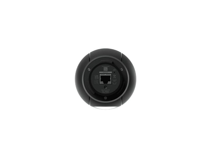 Ubiquiti Netzwerkkamera G5 PTZ Schwarz Kompakte PTZ-Kamera mit 2K-Auflösung, Smart Detection und wetterfestem Gehäuse für professionelle Sicherheitsanwendungen