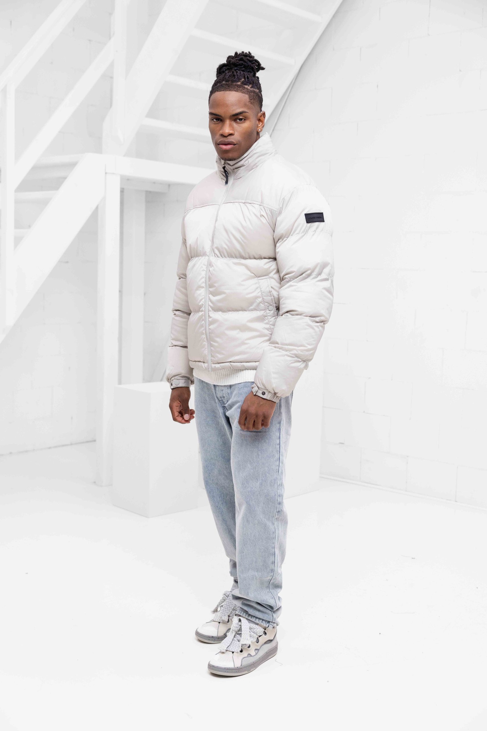 Pure Path Ripstop Winterjas Heren Beige