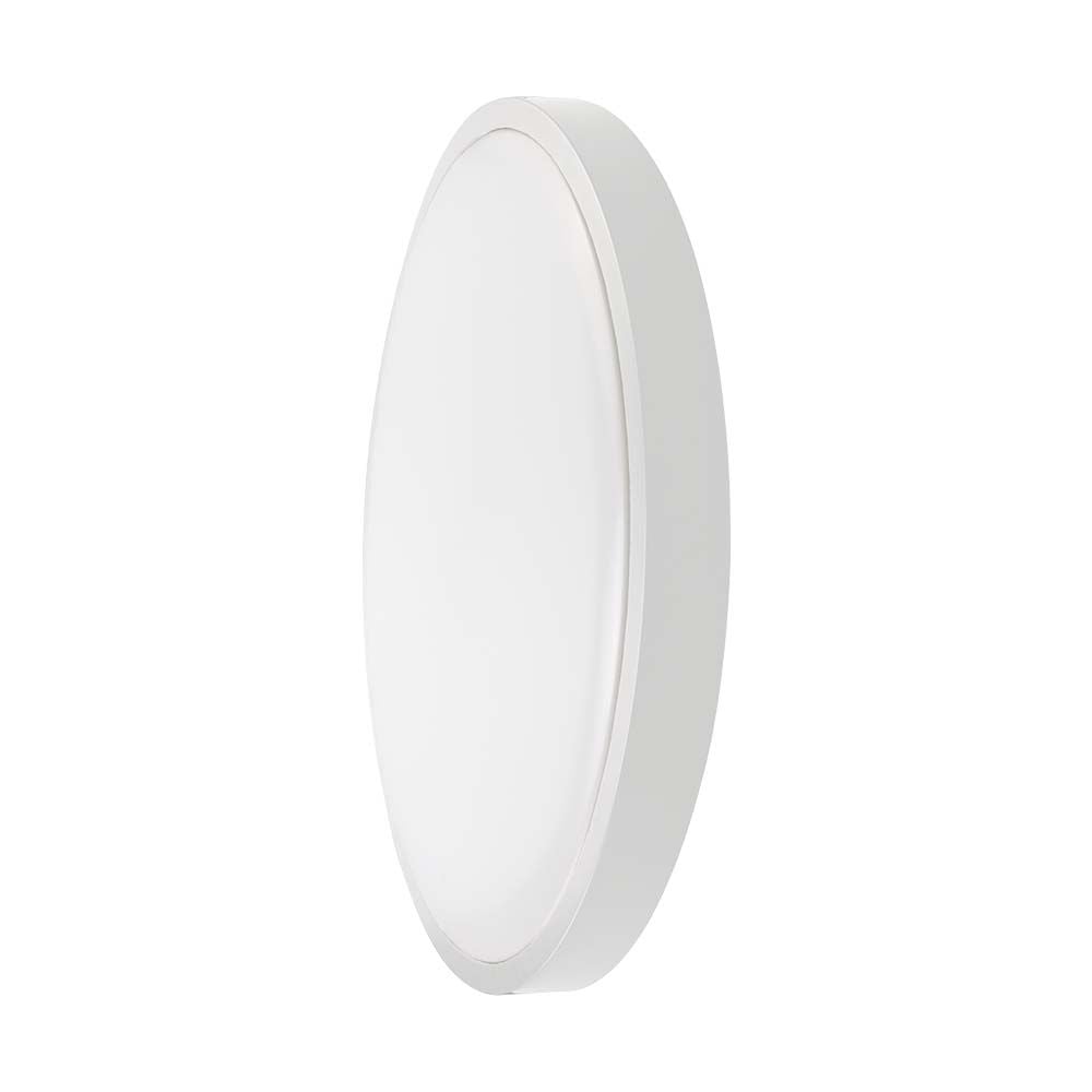 V-TAC VT-8630W-RD - Ronde LED-koepellampen - 420 mm - IP44 - Wit - 30 W - 3000 lumen - 6500 K