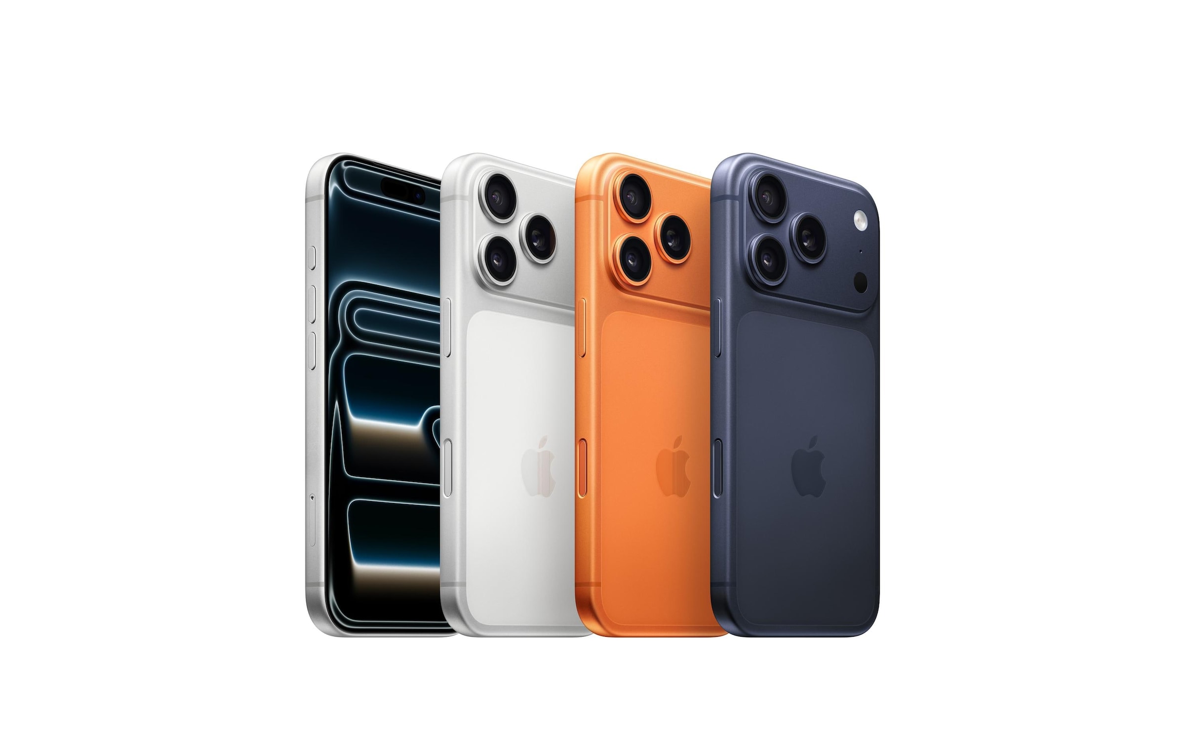 Apple Smartphone »iPhone 17 Pro« Silberfarben Induktionsladung