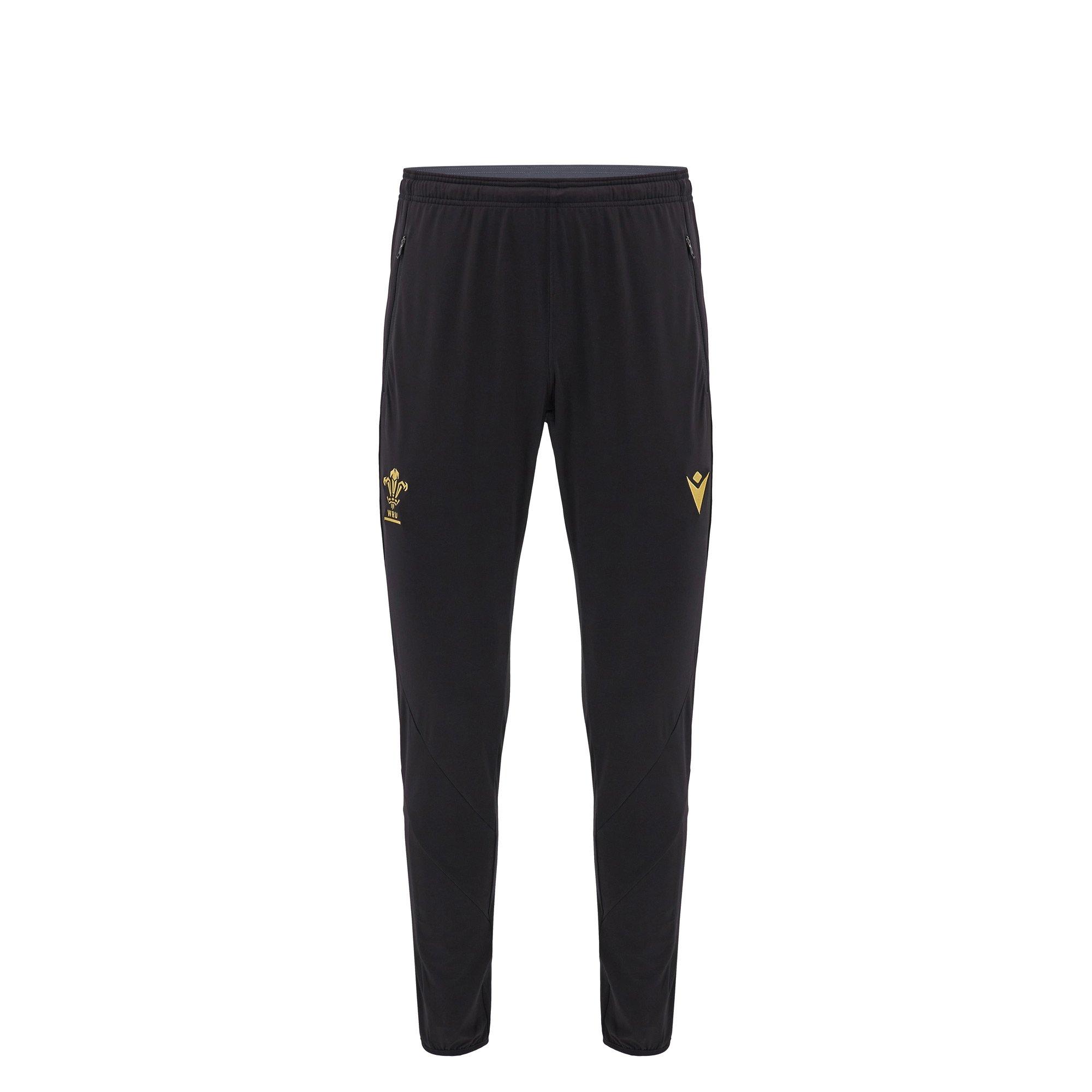 Macron Wales Rugby Tracksuit Bottoms 2024 Juniors