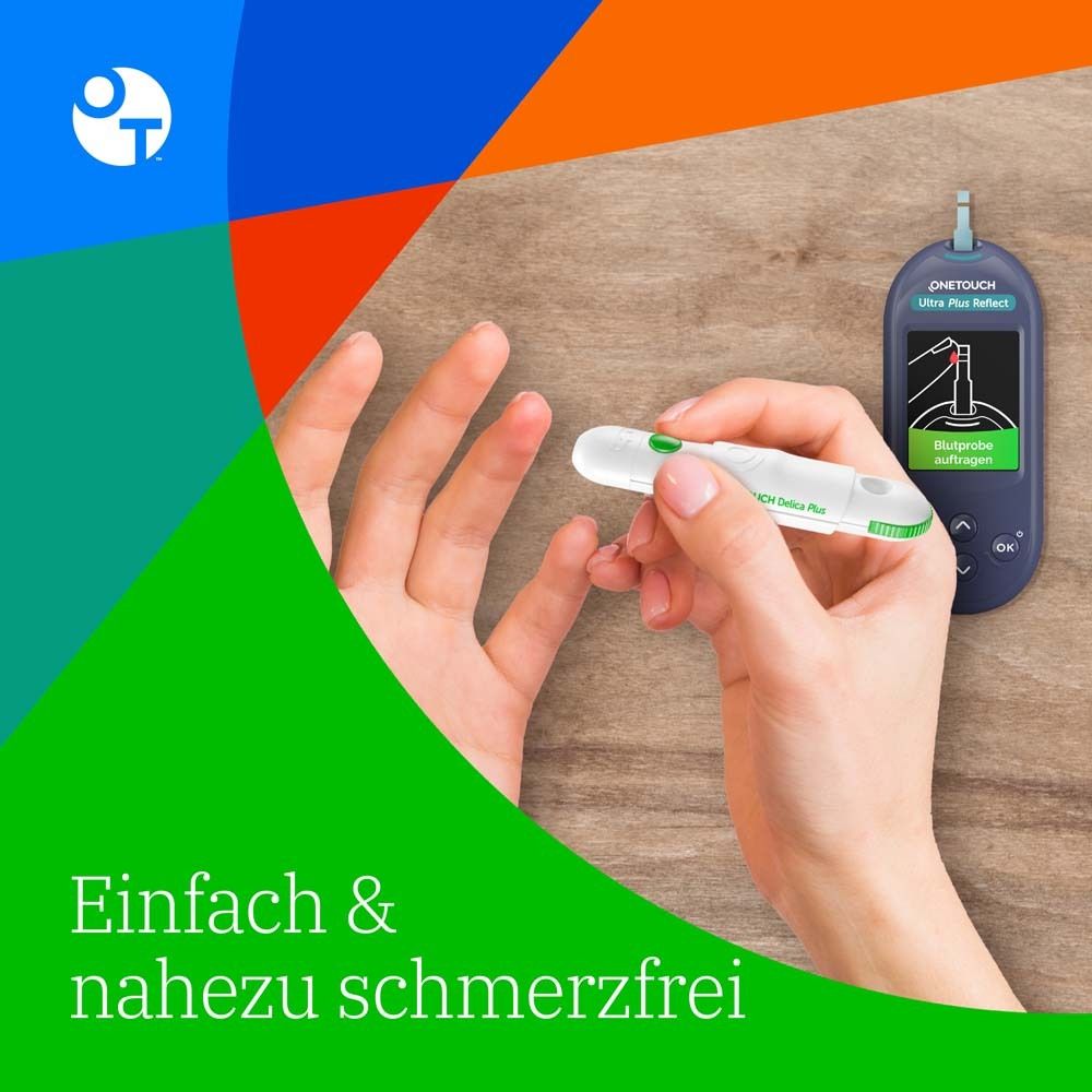OneTouch Ultra Plus Reflect® Blutzucker-Messgerät mmol/l