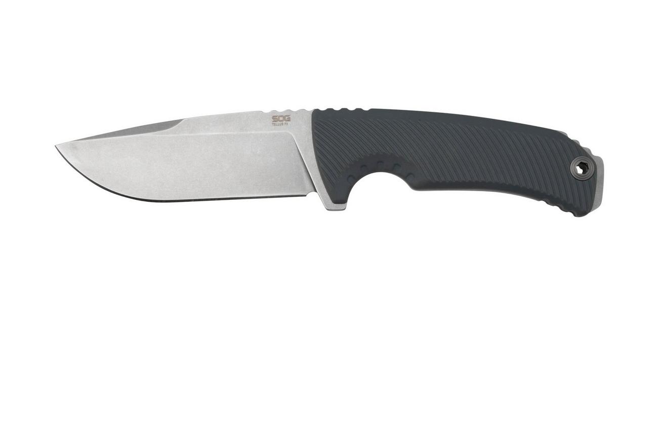 SOG Tellus FX 17-06-02-41 Wolf Gray, vaststaand mes