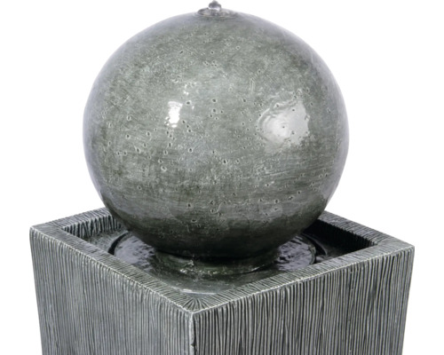 Apollon tuinfontein, 30 x 30 cm, polyresin, grijs