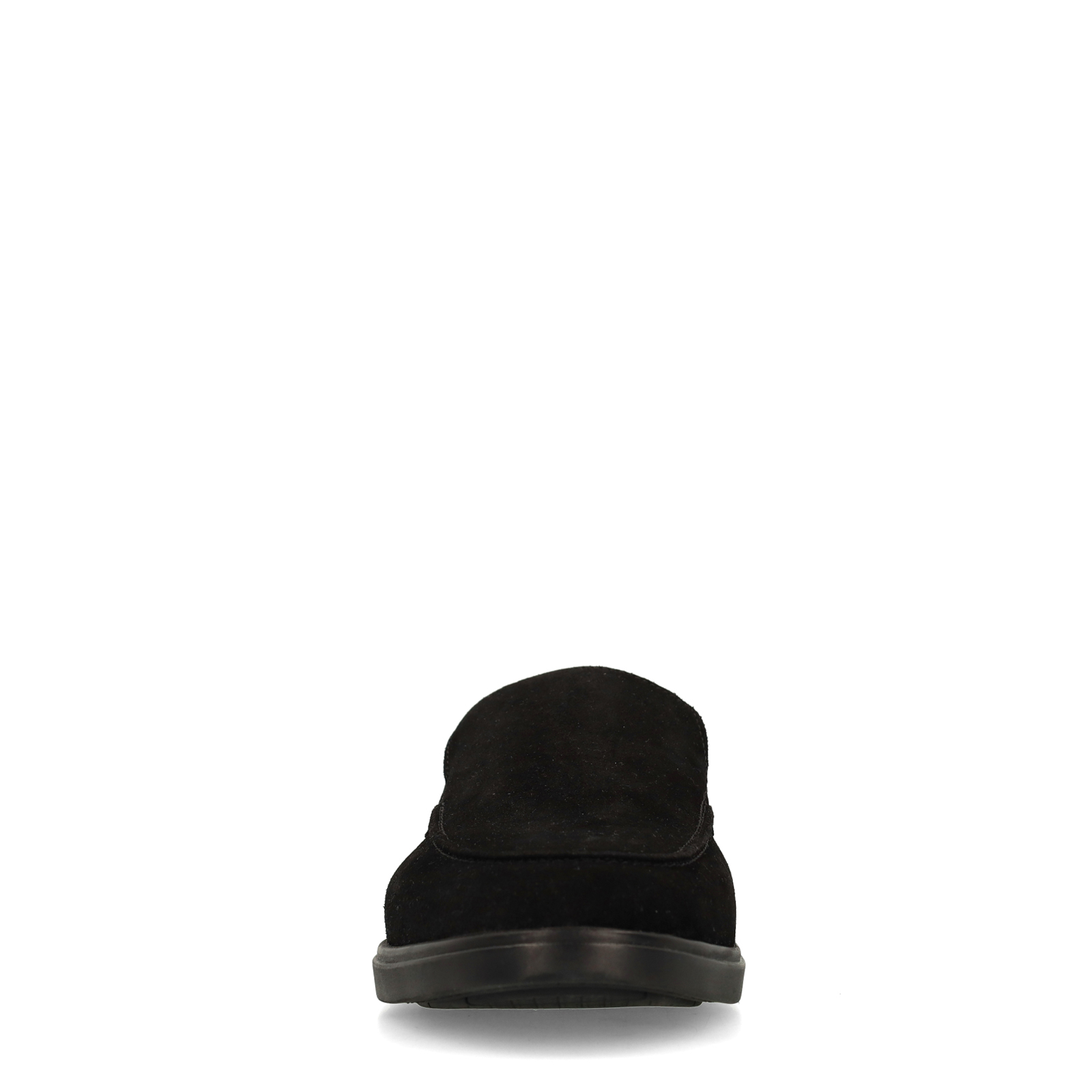 Zwarte suède loafers