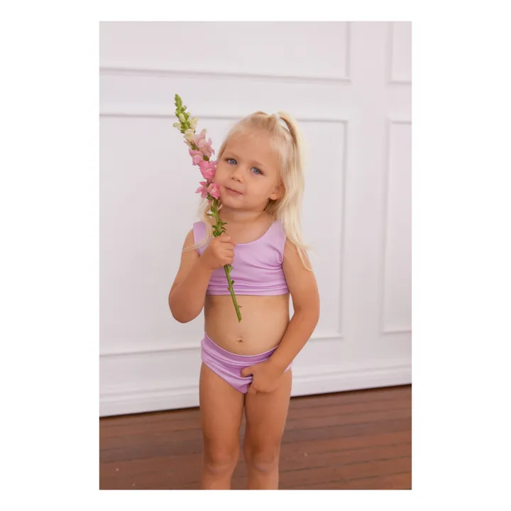 Ina Swim Maillot de Bain 2 pièces Matière Recyclée Arla | Mauve