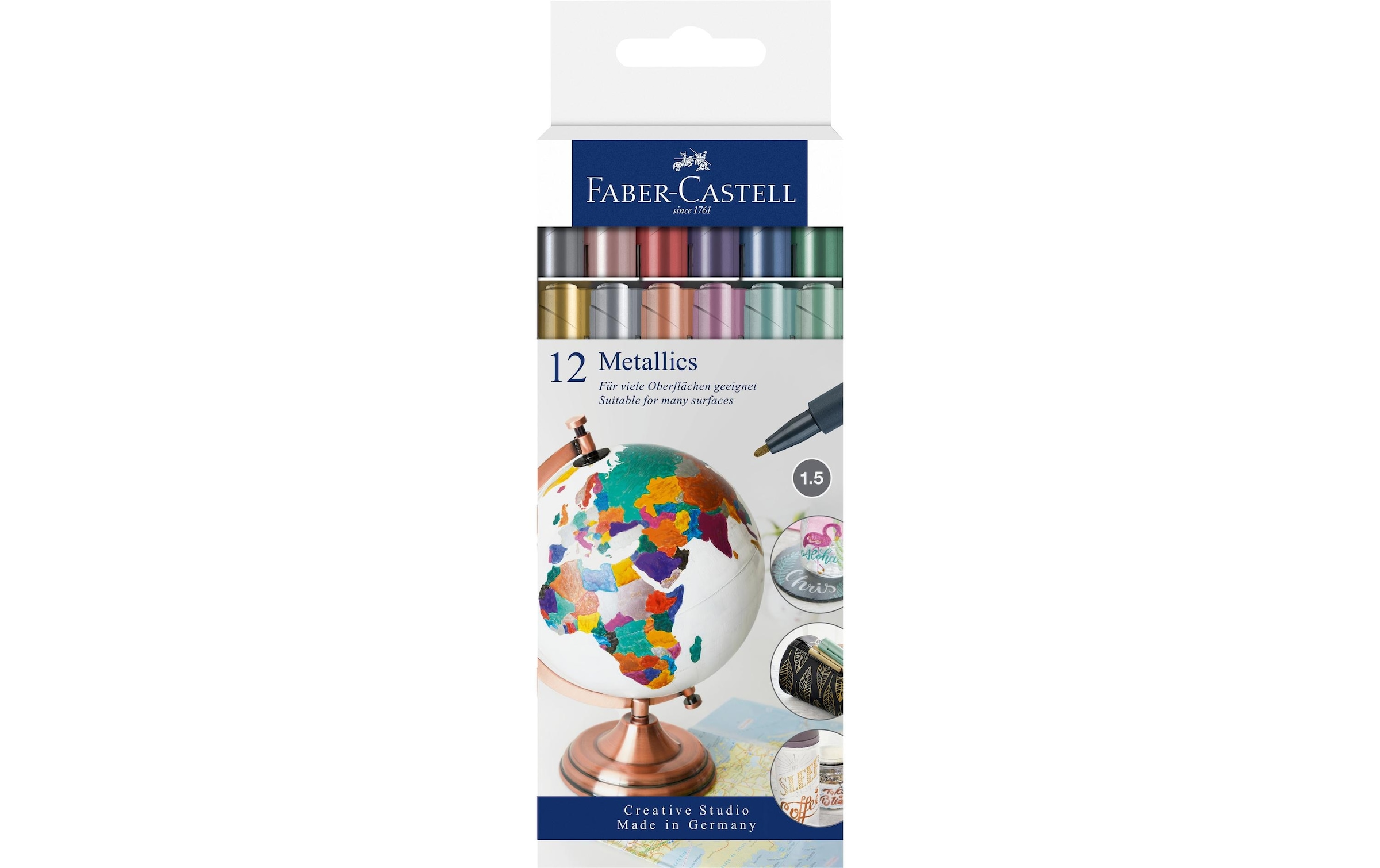 Faber-Castell Faserstift »Metallics«