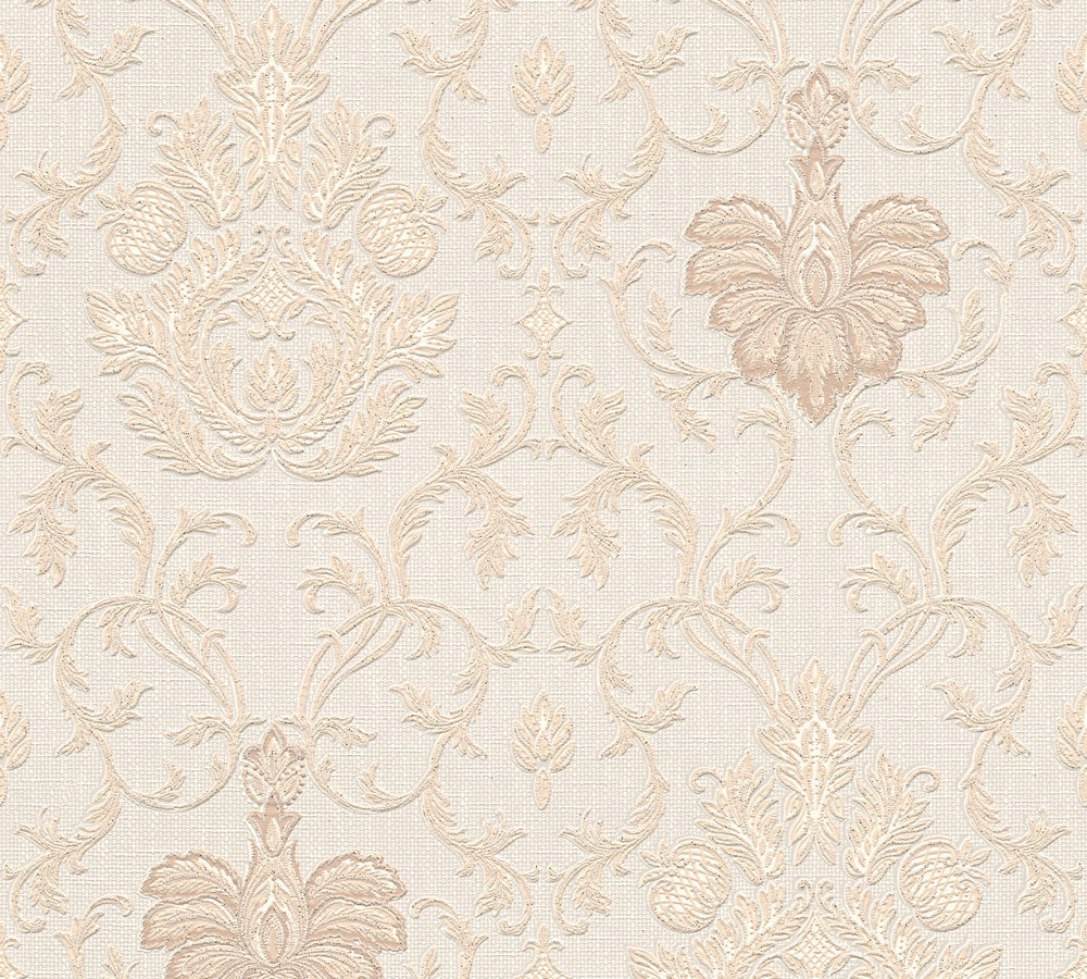 A.S. Creation Papiertapete - beige - Barock - 10 Meter