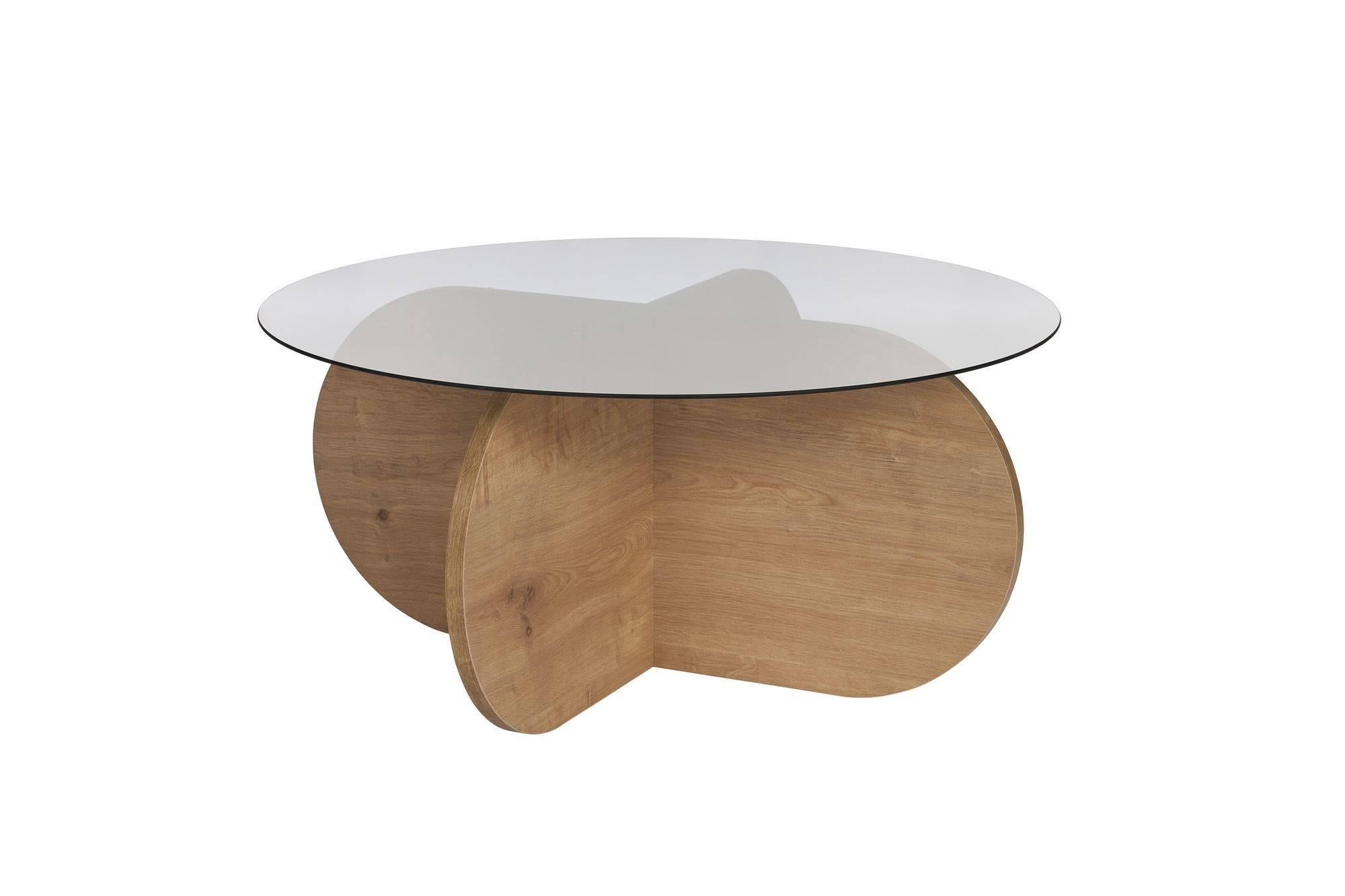 Kalune Design Salontafel Aeris rookglas