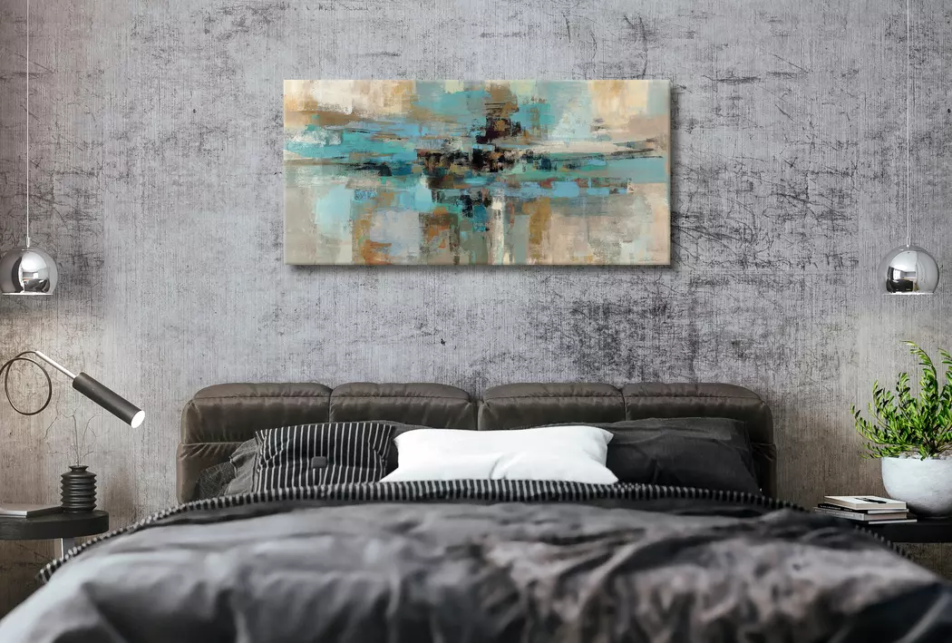 Wandbild 55 x 115 cm Morning VII