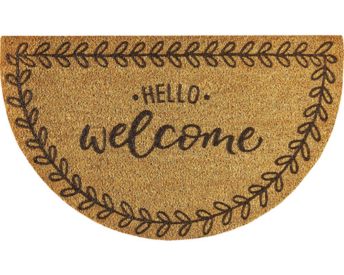 Kokosmat Finesse Hello Welcome 45x75 cm