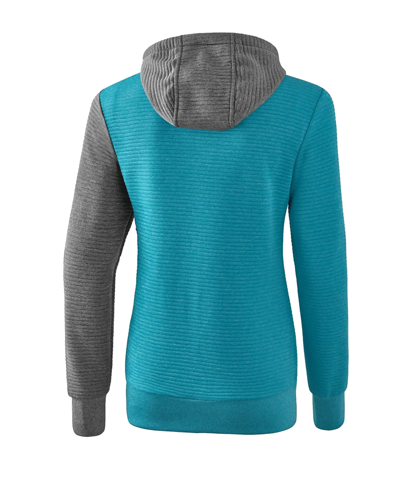 Erima 5-C Trainingsjacke Kapuze Damen Blau Grau