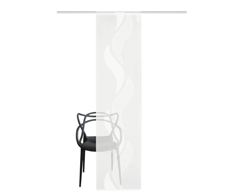 Schuifgordijn Scherli wave off-white 60x245 cm