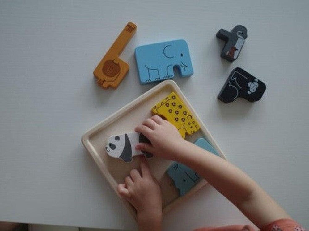Plantoys Großes Tier Puzzle