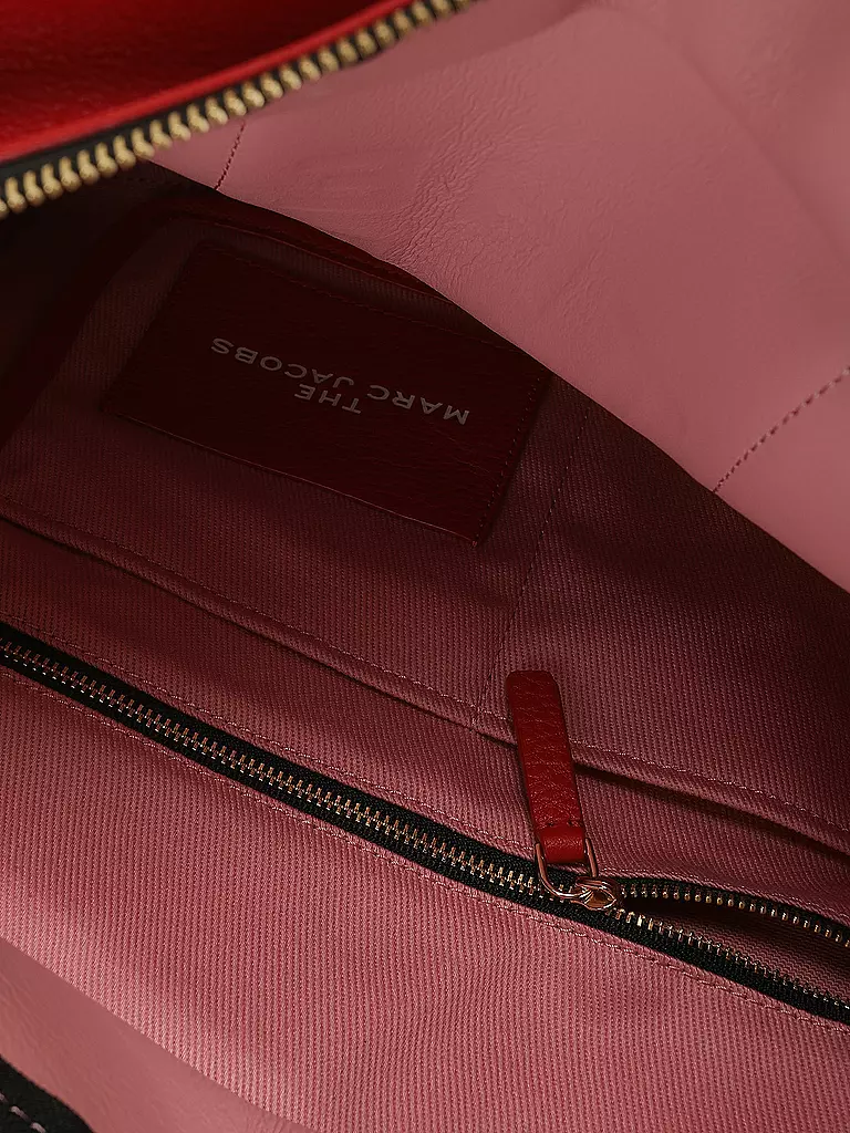 MARC JACOBS Ledertasche - Tote Bag THE MEDIUM TOTE BAG LEATHER rot