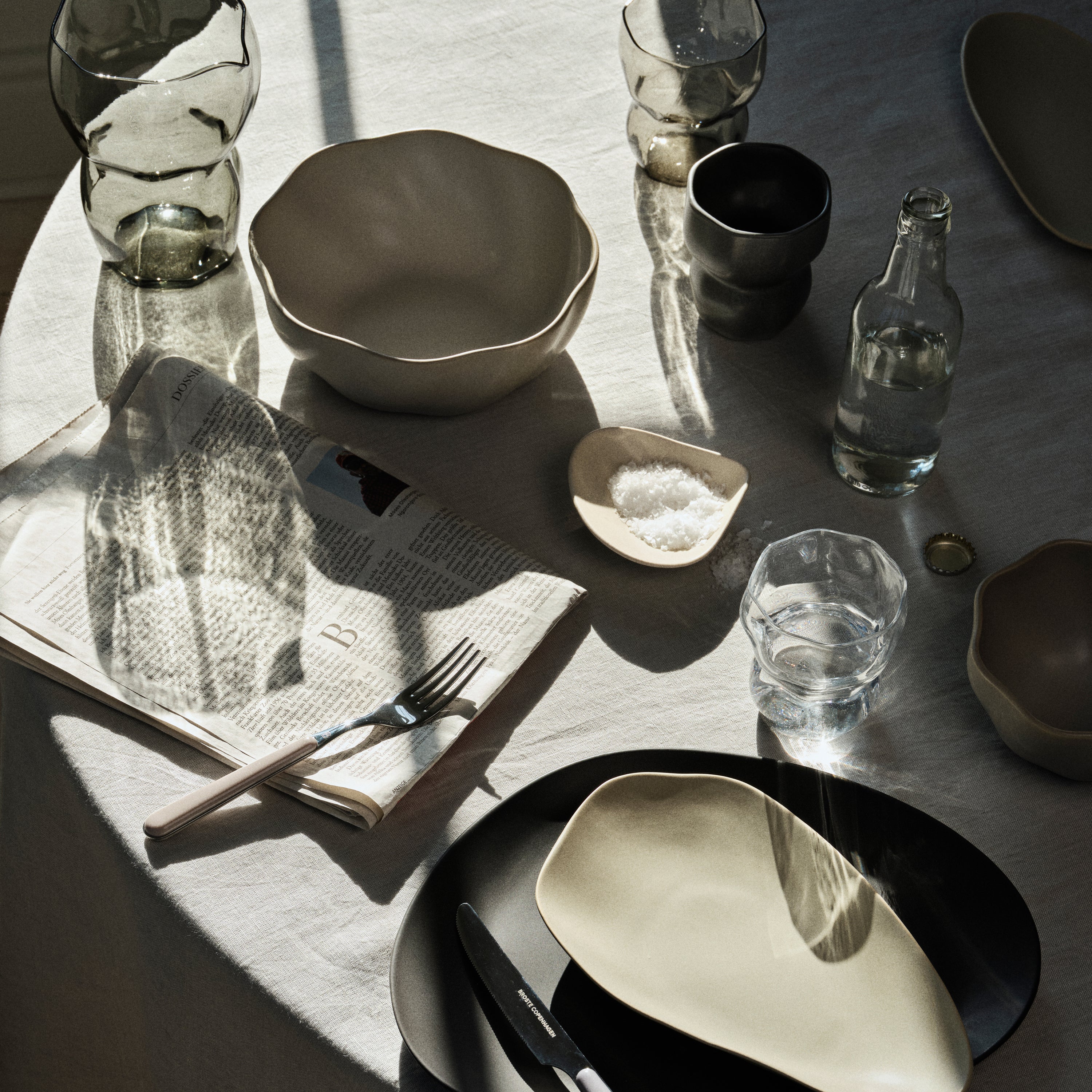 Broste Copenhagen Marstal Bestekset 8-delig - Grey Tones