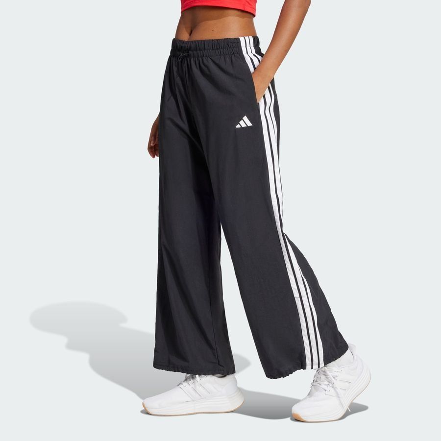 Adidas Pantalon parachute en toile 3 bandes Essentials Lifestyle