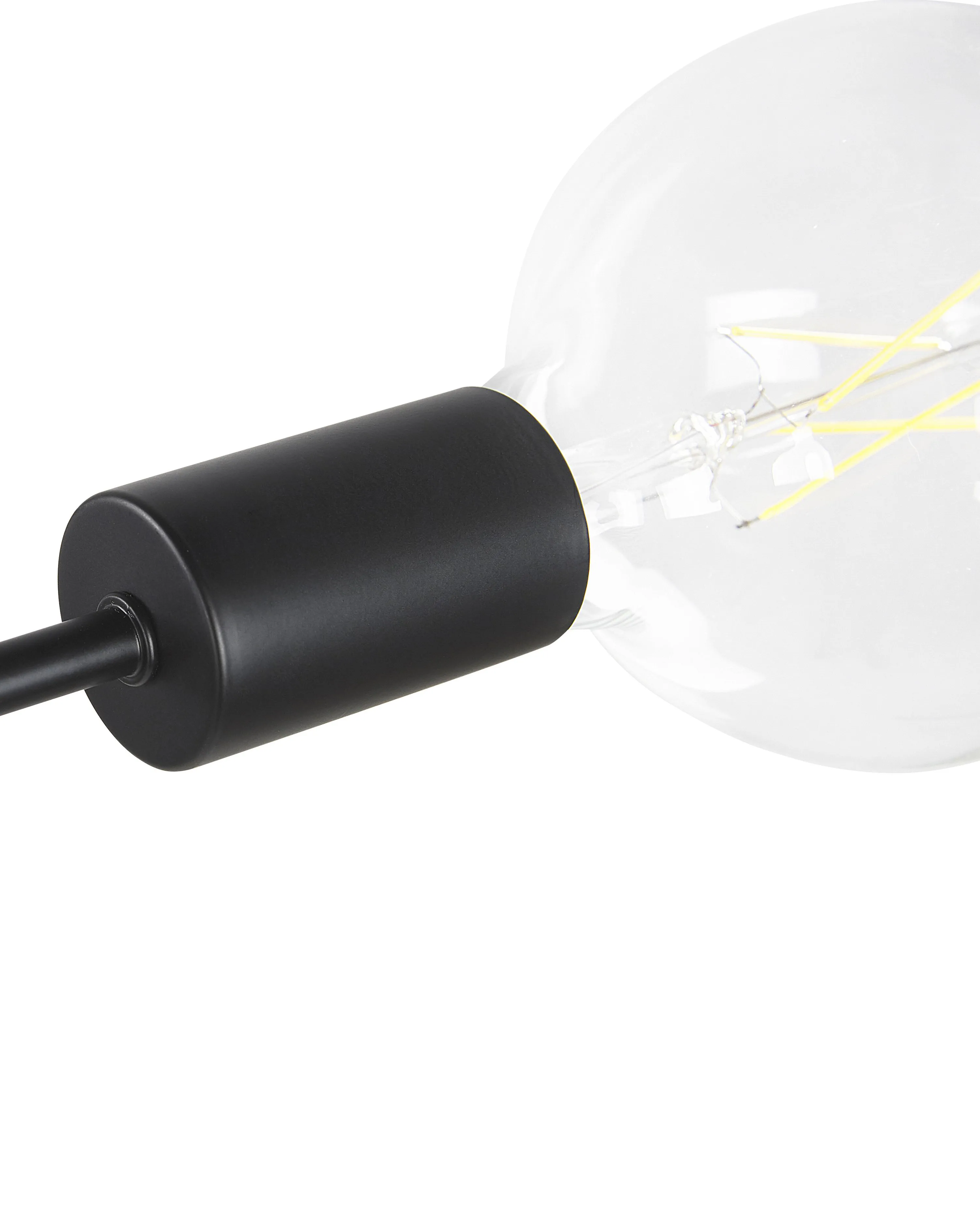 Plafondlamp KIDANE Metaal Zwart