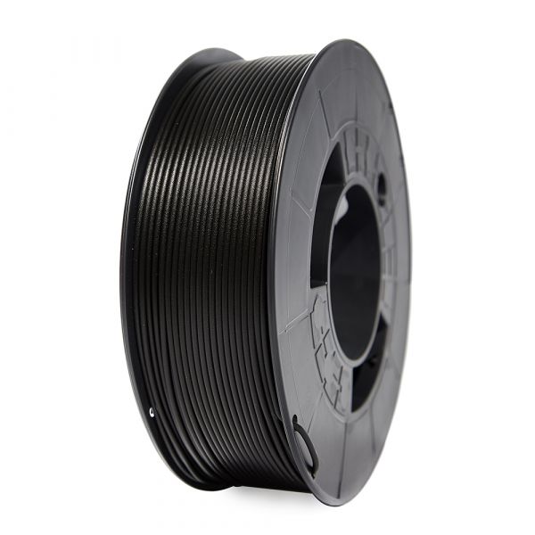 Filamento 3D PETG Diametro 1.75mm Bobina 1kg Preto