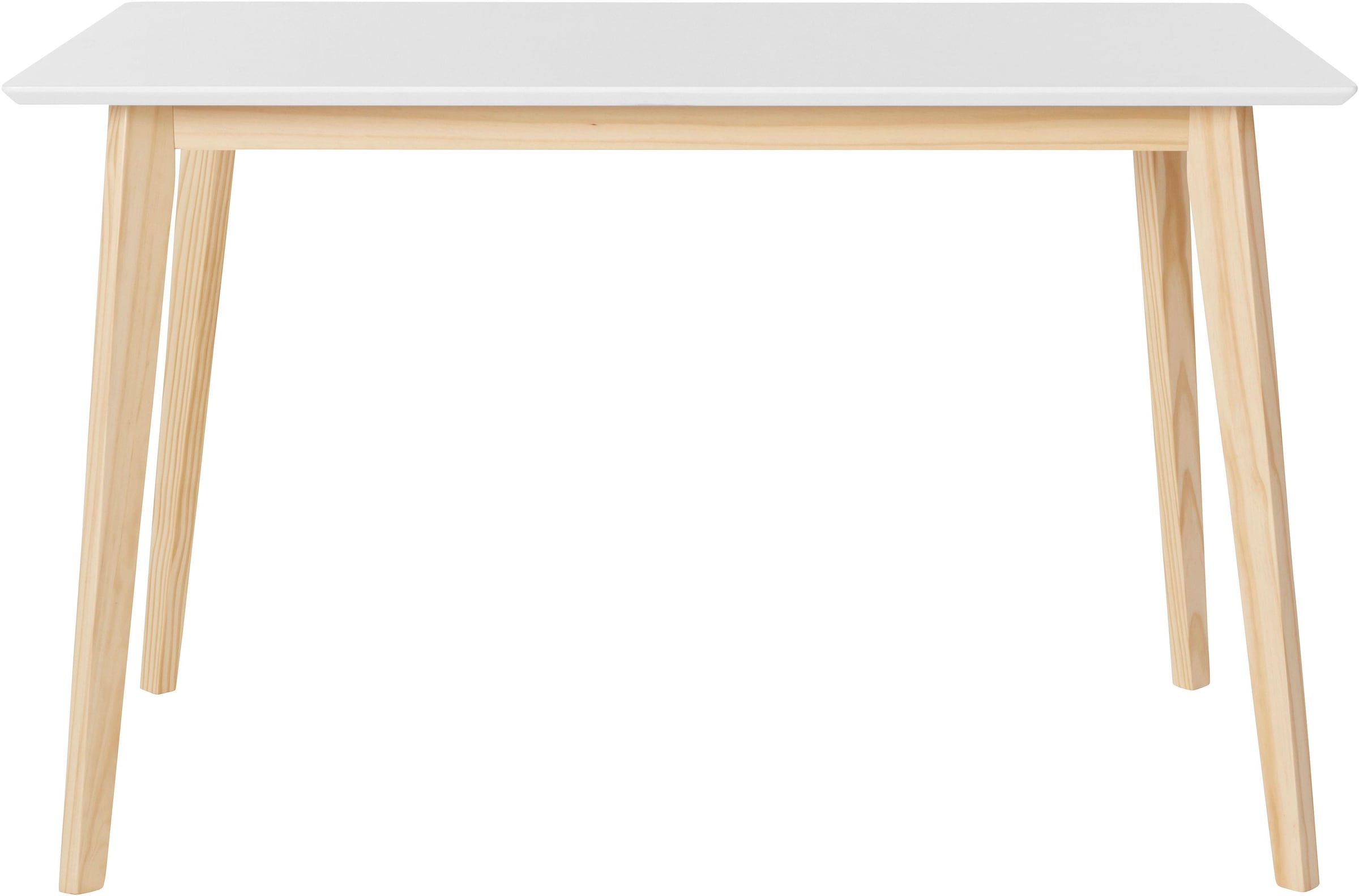 INOSIGN Esstisch »Cody« mit Beinen aus Massivholz eckige MDF-Tischplatte, in 2 Farbvarianten