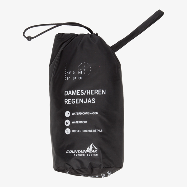 Mountain Peak dames/heren regenjas