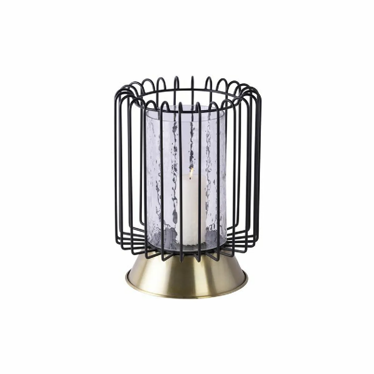 Paris Prix Bougeoir Rond Noir Or
