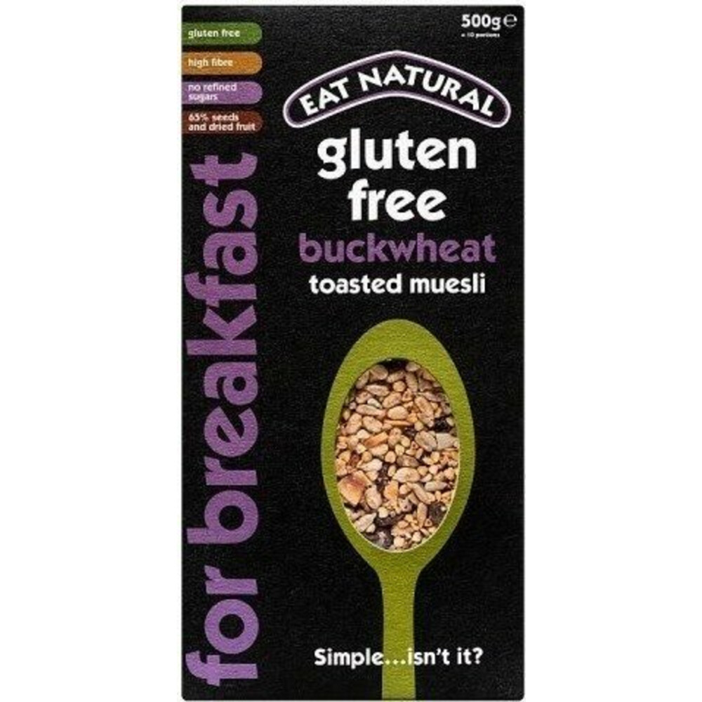 Eat natural Super Granola Boekweit Glutenvrij500 gr