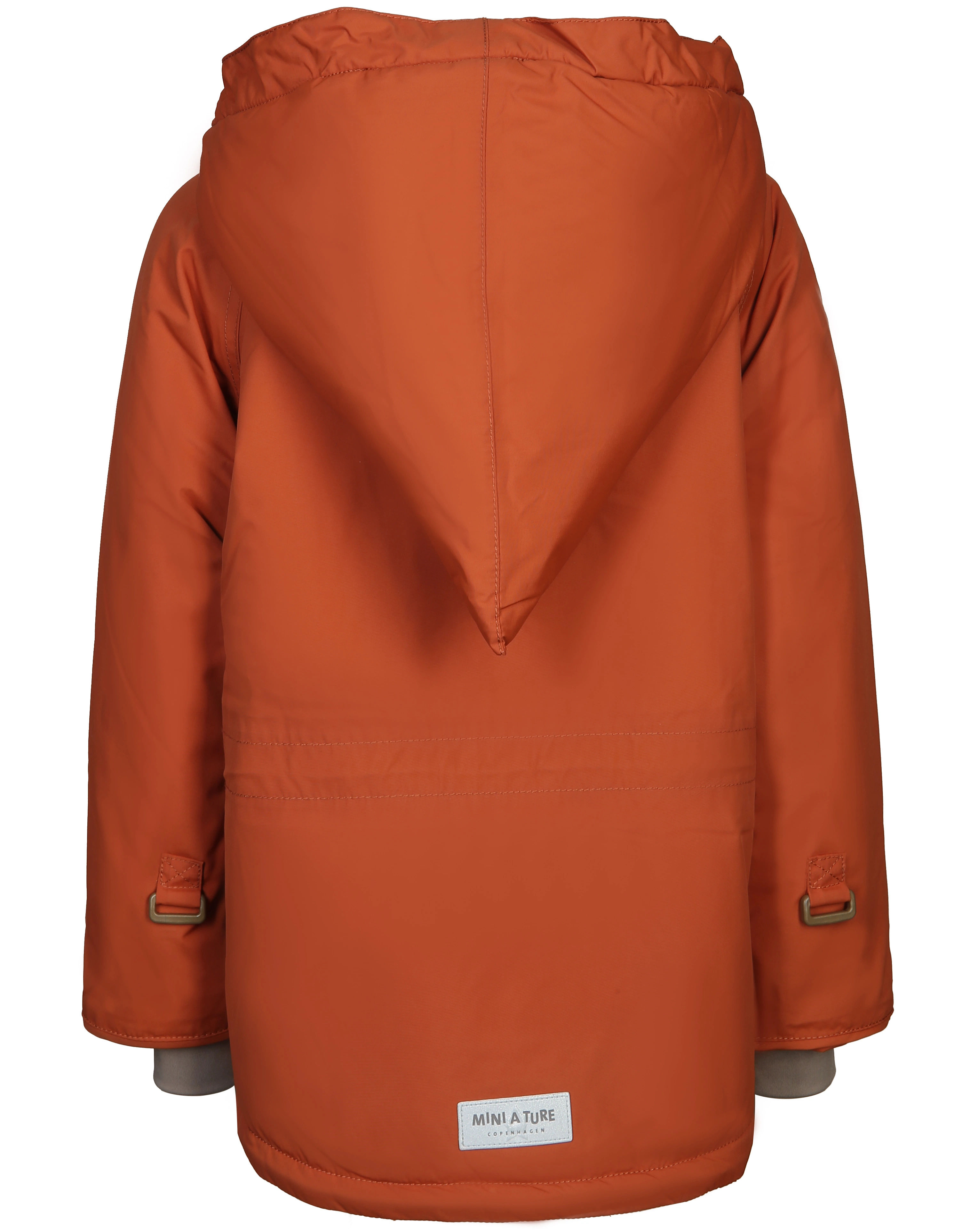 Winterjacke MATWANG mit Kunstfell in ginger bread brown