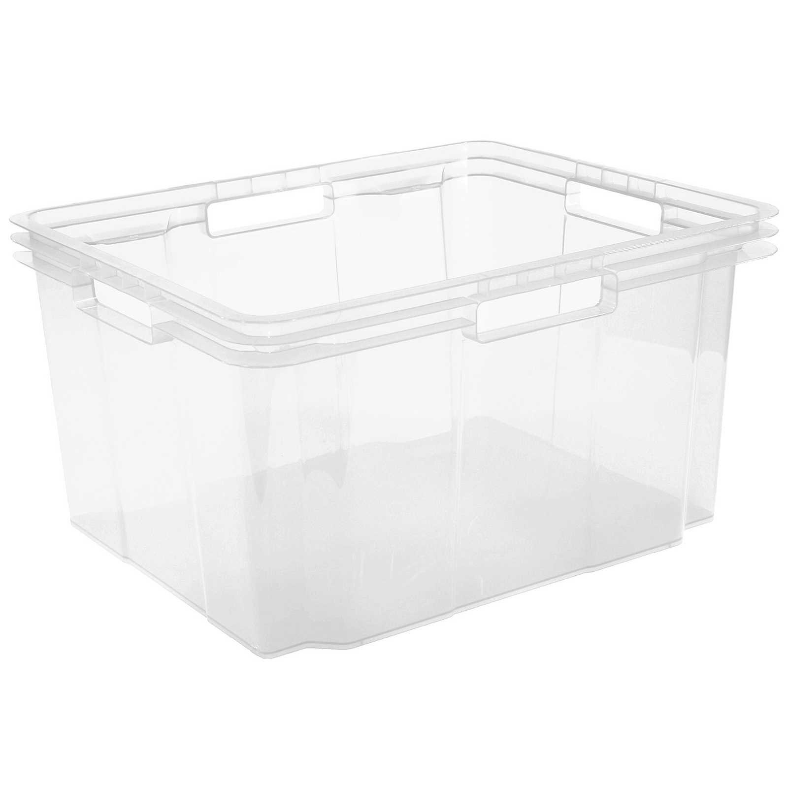 Stapelbox - transparent - 26 Liter