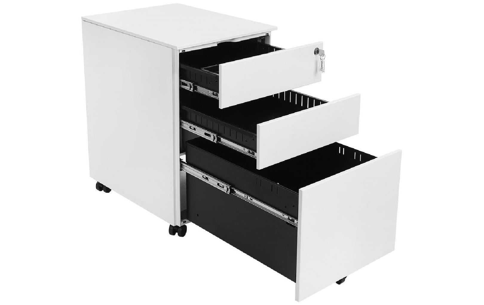 SONGMICS Rollcontainer »OFC60WT Weiss«
