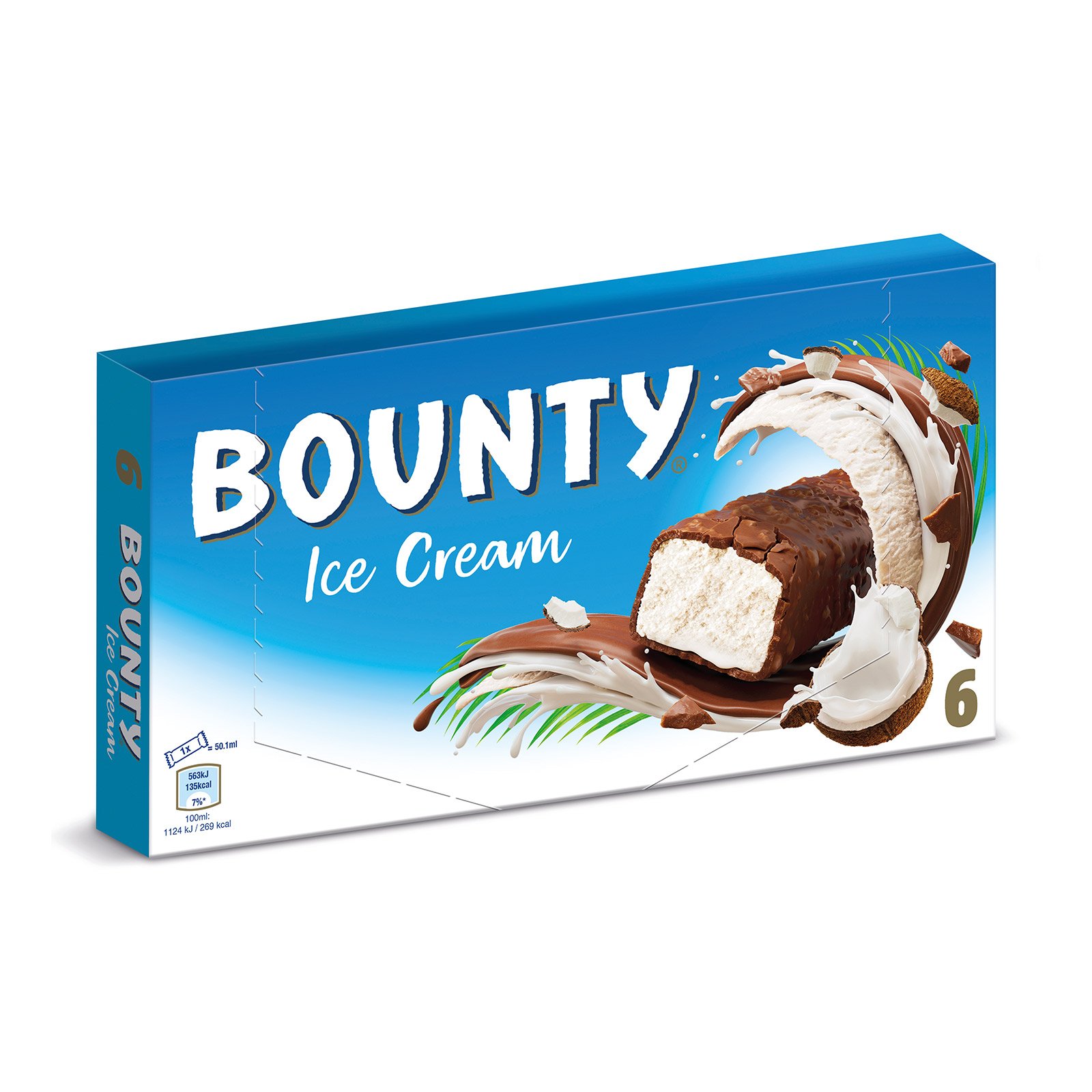 Bounty Ice Cream 6er