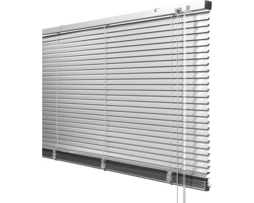 Soluna DIM-OUT aluminium jaloezie 40x170 cm zilver, met 20% meer lamellen voor betere verduistering