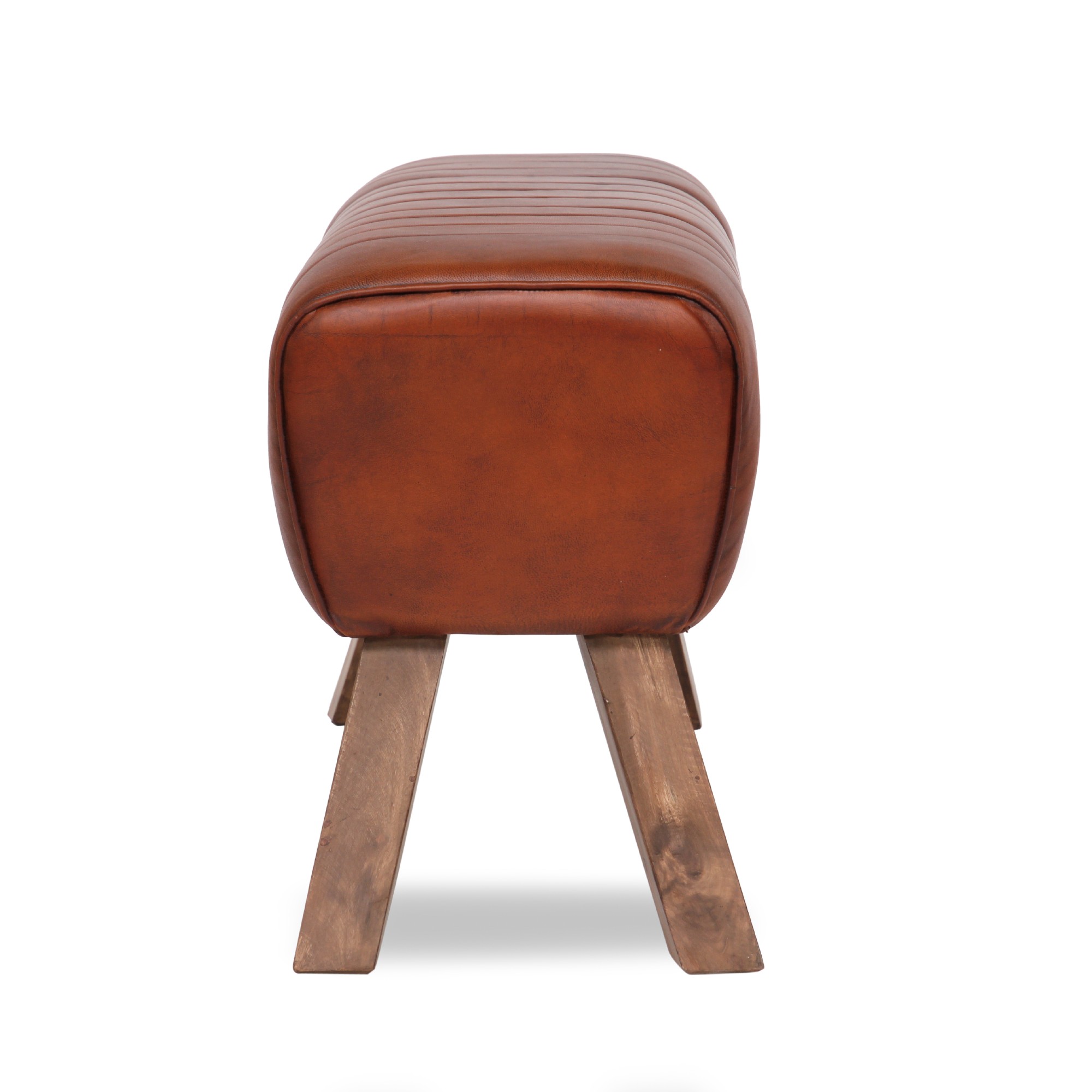 Sitzbank 'Dexter', braun, B 127 cm, H 52 cm, T 34 cm von fischer's lagerhaus