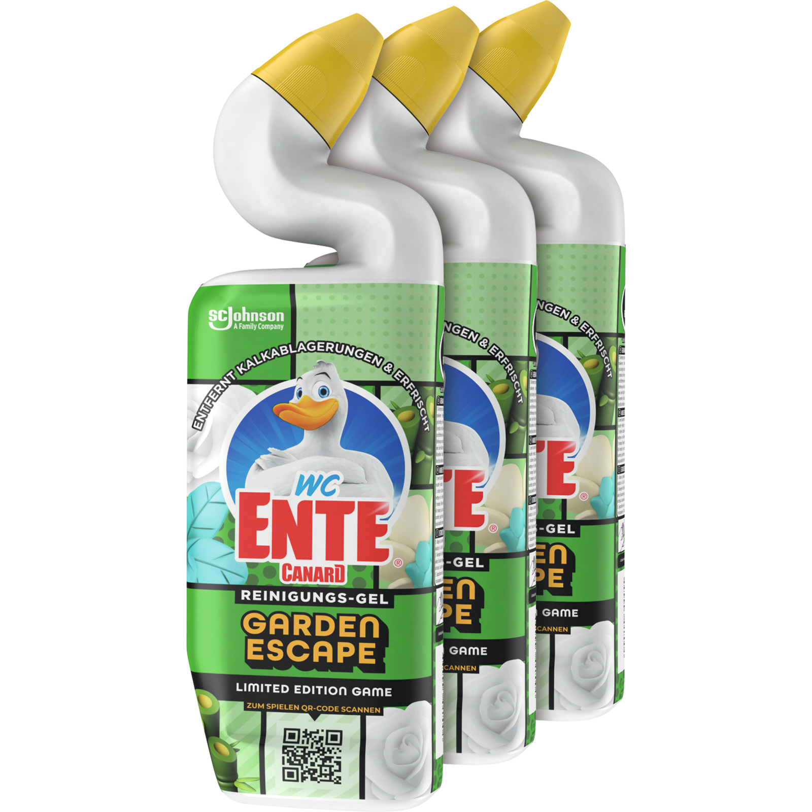 WC Ente Gel Garden Escape 3 x 750 ml