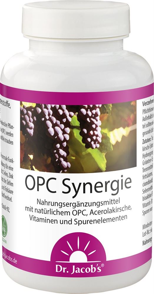 DR. JACOB'S OPC Synergie Traubenkernextrakt Kaps 120 Stk