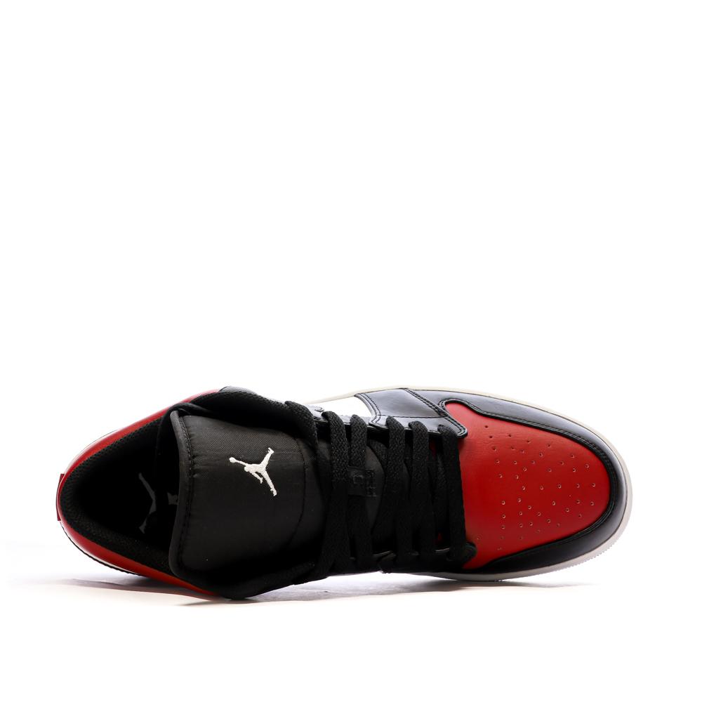 Nike Baskets Noir/Rouge Homme Nike Air Jordan 1 Low