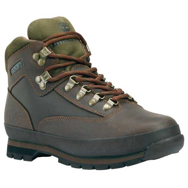 Timberland Euro Hiker Leather Smooth Hiking Boots Castanho 40 Homem