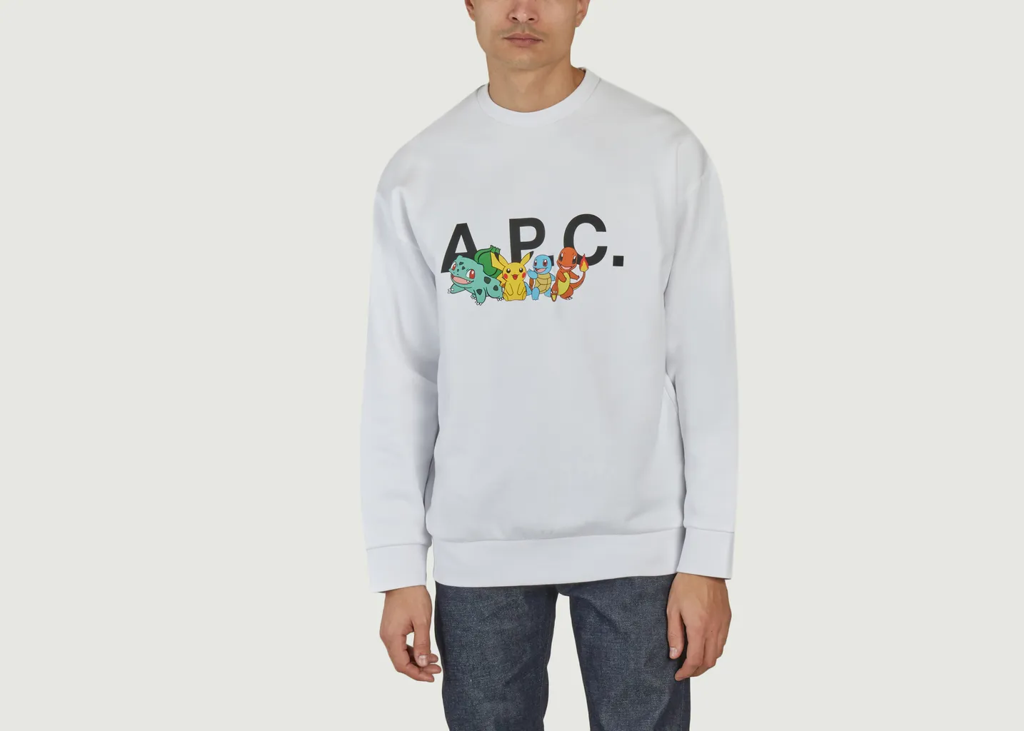 Sweatshirt imprimé The Crew Pokémon x A.P.C. A.P.C.