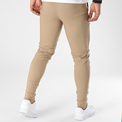 Pantalon Chino Slim Camel