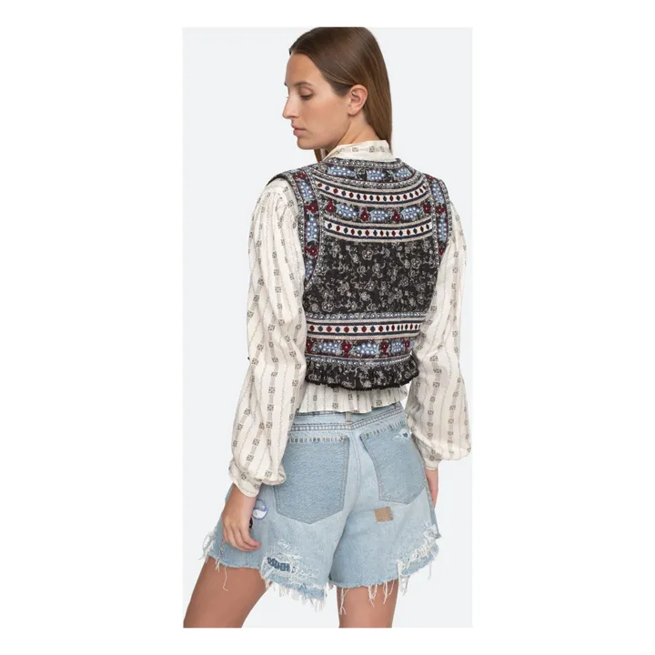 Sea NY Veste Brodée Everly  | Noir