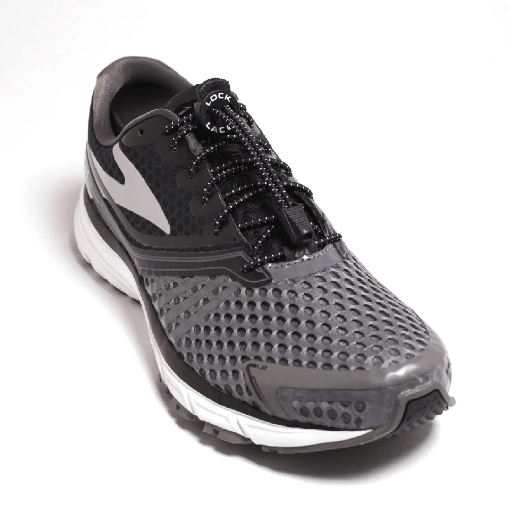 Lock Laces Lacets Elastiques Noir 48