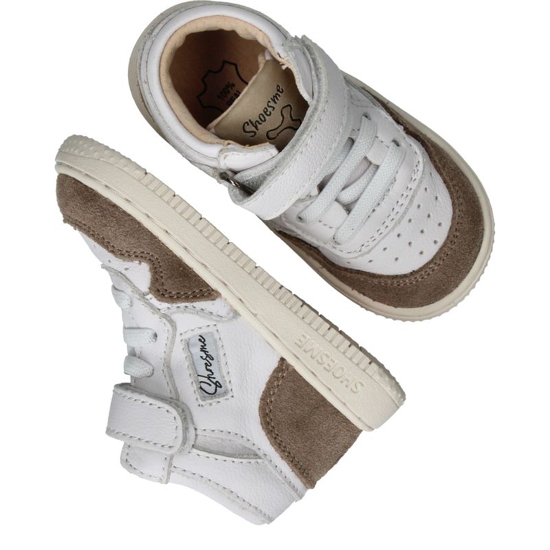 Shoesme Baby-Proof Sneakers Wit Meisjes Jongens
