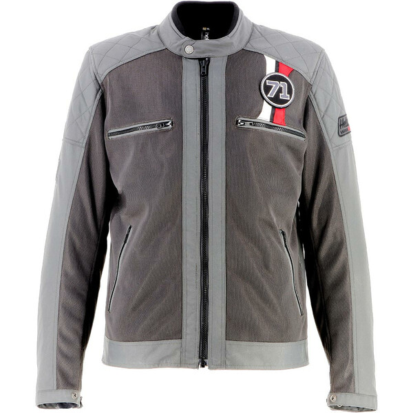 Helstons - Blouson Stinger Air Tissu Mesh Gris