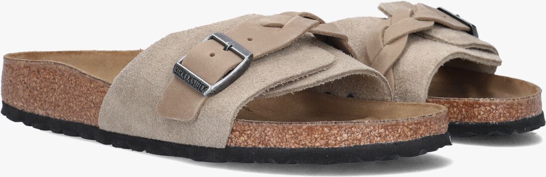 taupe birkenstock slippers oita braided