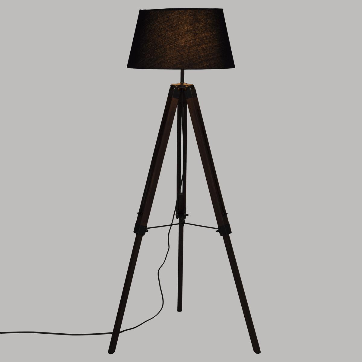 LAMPADAIRE TREPIED YOEN NOIR H.145CM