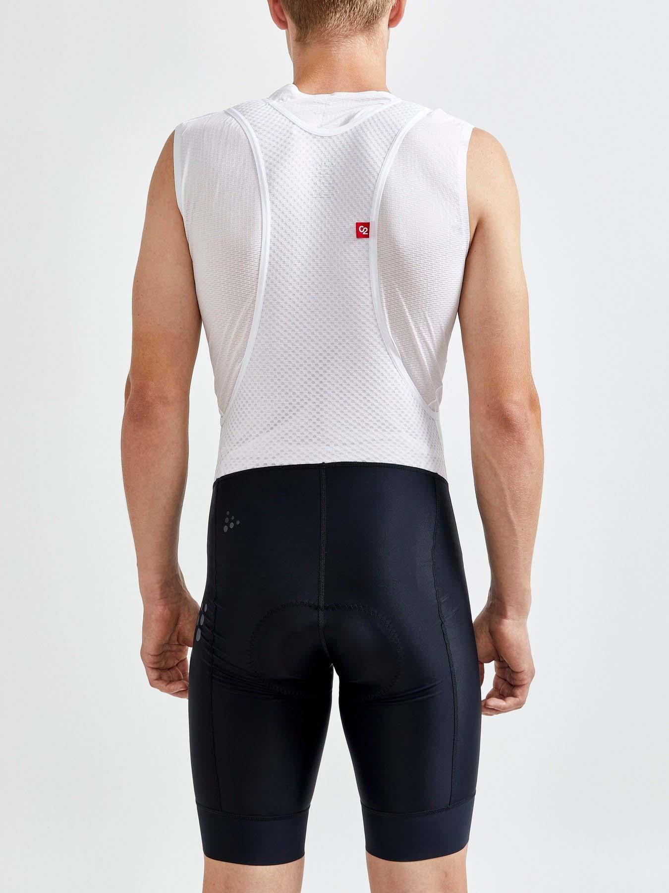 ADV Endur Bib Shorts Herre Black/White
